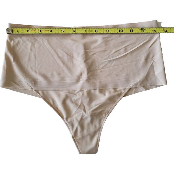 Maidenform Shapewear 2-Pack Tummy Control Thong Panties Light Beige Large NEW - Picture 15 of 16